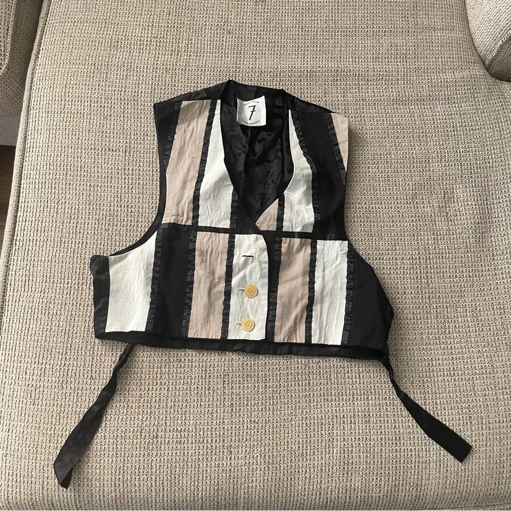 Vintage Todd oldham silk vest size small